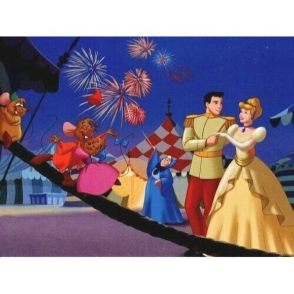 *3 for $30!* Disney Princess Cinderella II Exclusive 4 Lithograph Portfolio Set - Picture 5 of 10